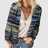 Nikola - Angenehmer, mehrfarbiger Cardigan