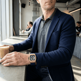 Anton™ | Raffinierte Quarzuhr Edelstahl