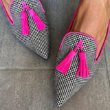 Betty - Elegante Mokassins mit spitzer Zehe