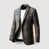 Lennard™ | Karierter Blazer im Einreiher-Schnitt