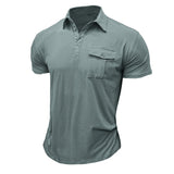Camisa de algodón con bolsillos prácticos