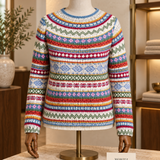 Pulli aus klassischer isländischer Wolle