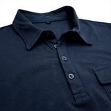 Camisa de algodón con bolsillos prácticos