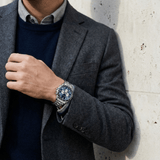 Konrad™ | Elegante Edelstahl-Quarzuhr