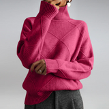 Anne | Pullover mit hohem Kragen Luxe