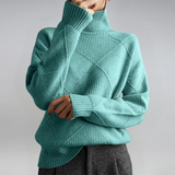 Anne | Pullover mit hohem Kragen Luxe