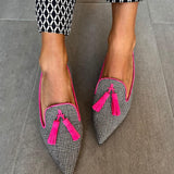 Betty - Elegante Mokassins mit spitzer Zehe