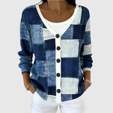 Strickjacke aus komfortablem Material mit Knöpfen