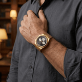Urban™ | Zeitlose Quarzuhr mit Edelstahlarmband