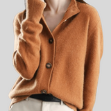 Stéphanie | Cardigan aus Kaschmir im Retro-Stil