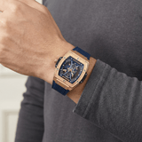 Anton™ | Elegante Edelstahl-Quarzuhr