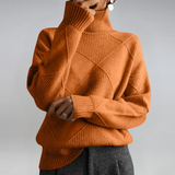 Anne | Pullover mit hohem Kragen Luxe