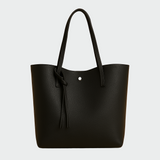 Bolso de cuero clásico y atemporal