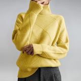 Anne | Pullover mit hohem Kragen Luxe
