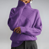 Anne | Pullover mit hohem Kragen Luxe