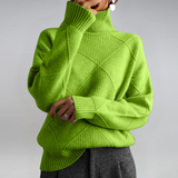 Anne | Pullover mit hohem Kragen Luxe