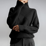 Anne | Pullover mit hohem Kragen Luxe