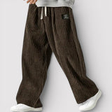 Niels™ | Weite Hose mit Rippenstruktur