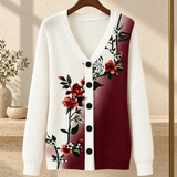 Ida | Bequemer geknöpfter Strickcardigan