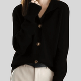 Stéphanie | Cardigan aus Kaschmir im Retro-Stil