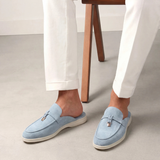 Jaromir™ | Eleganter Mule Himmelblau