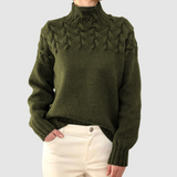 Štěpánka – Warmer Pullover mit Kragen