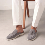 Hartwig™ | Eleganter Mule Hellgrau