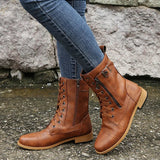 Erika | Orthopädische Lederstiefel