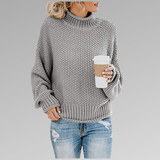 LUCINDA™|HOCHGESCHLOSSENES PULLOVER