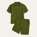 Nico™ | Leichtes Sommer-Set Polo & Shorts