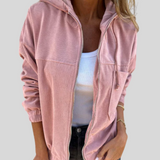 Delphine | Weiches Zip-Weste