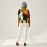 Amelia – Oberteil mit geometrischem Muster