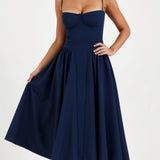 Odete - Vestido midi con corsé diseñado