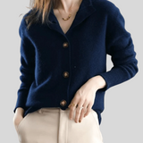 Stéphanie | Cardigan aus Kaschmir im Retro-Stil