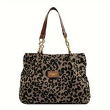 Leopardo - Tote Bag con Diseño de Estampado Animal