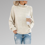 LUCINDA™|HOCHGESCHLOSSENES PULLOVER