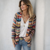 Katherina™ | Mehrfarbiger Cardigan