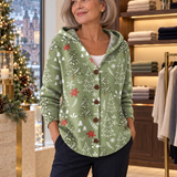 Martha | Bequemer Strickcardigan mit Kapuze