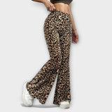 Francisca - Pantalones de Corte Leopardo
