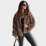 Leonor - Chaqueta Estampada de Leopardo