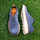 Florian™ | Leichter Sneaker Blau/Weiß