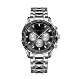 Konrad™ | Elegante Edelstahl-Quarzuhr