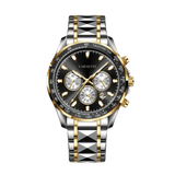 Konrad™ | Elegante Edelstahl-Quarzuhr