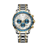 Konrad™ | Elegante Edelstahl-Quarzuhr