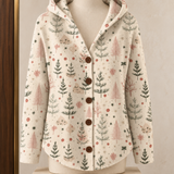 Luise | Bequemer Strickcardigan mit Kapuze
