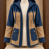 Frieda | Patchwork-Jacke mit Kapuze