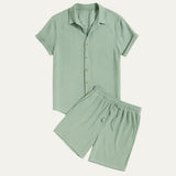 Luis™ | Mediterranes Sommer-Set Hemd & Hose