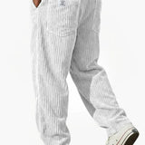 Enzo - Pantalones de Pana para Hombre con Cintura Ajustable