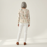Hazel – Oberteil mit Herbstwald-Muster