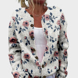Laura - Cárdigan Floral para Otoño